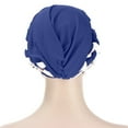 thumbnail image 5 of EnJoCho Women Foldable Cap Pleated Head Wraps Scarf Turban Chemo Caps for Cancer Patient, Cancer Headwear, 5 of 5