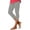 White -AM15, variant on Capri Pants for Women Elastic Waist Cropped Yoga Pants Lightweight Soft Workout Lounge Capri Leggings with Pockets Red S