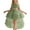 Green, variant on Newborn Girls' Dress Halter Sleeveless Tiered Ball Gown Kids Stylish Solid Maxi Party Princess Dresses Gold,Sized 3-6 M