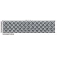 thumbnail image 3 of Paisley Upholstery Fabric by the Yard, Oriental Persian Middle Eastern Leaf Motifs Culture Bohemian, Decorative Fabric for DIY and Home Accents, Grey and White by Ambesonne, 3 of 5