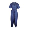 thumbnail image 3 of Combinaison Décontractée pour Salopettes Larges et Amples pour Femmes Plus Size Salopette, 3 of 6