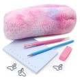 thumbnail image 4 of Pen+Gear Pochette cylindrique en peluche, 4 of 6