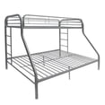 thumbnail image 5 of Home Roots Furniture 286576 60 x 78 x 54 in. Metal Tube Twin Full Bunk Bed - Red, 5 of 6