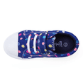 thumbnail image 4 of Kushyshoo Toddler Canvas Shoes Purple Spots Hook and Loop Children Sneakers Size 6, 4 of 7