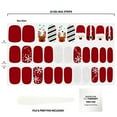 thumbnail image 3 of Dashing Diva Gloss Nail Strips - Santa's Helper | UV Free, Chip Resistant, Long Lasting Gel Nail Stickers | Contains 32 Nail Wraps, 1 Prep Pad, 1 Nail File E22, 3 of 3