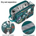 thumbnail image 4 of Toiletries Bag,Boston Terrier with Bones and Paws Mens Womens Toiletry Bag Bathroom Bag,Waterproof Toiletry Travel Bag Dopp Kit Shaving Bag 11x6.3x5.1 Inch, 4 of 5
