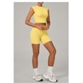 thumbnail image 3 of SKQIT 2 Piece Women's Workout Sets Tank Top High Waist Shorts Gym Set Yoga Pilates Outfits, 3 of 7