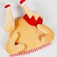 thumbnail image 1 of Sombrero divertido de pata de pollo para carnaval, decoración de Navidad, Acción de Gracias, sombrero de pavo para adultos, gorra festiva para fiesta, 1 of 5