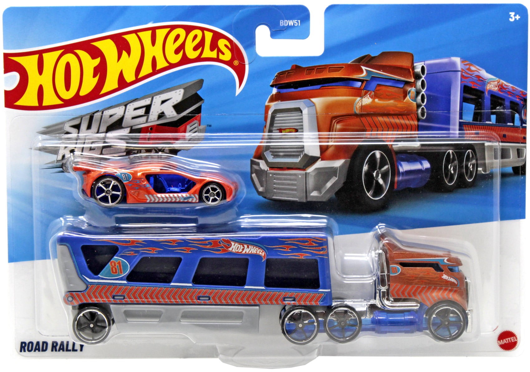 Hot Wheels Super Rigs Sweet Delivery Diecast Car - Walmart.com
