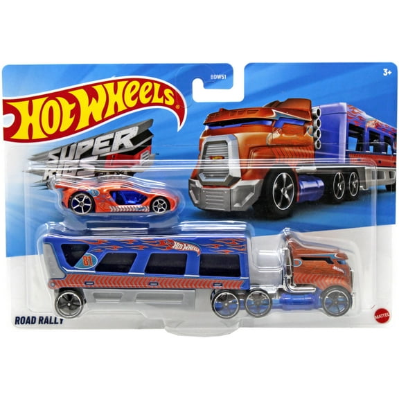 Hot Wheels Super Rigs Road Rally Diecast Car