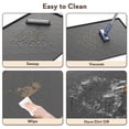 thumbnail image 4 of Alfombrilla Garopion de silicona impermeable para gatos, color negro, 4 of 7