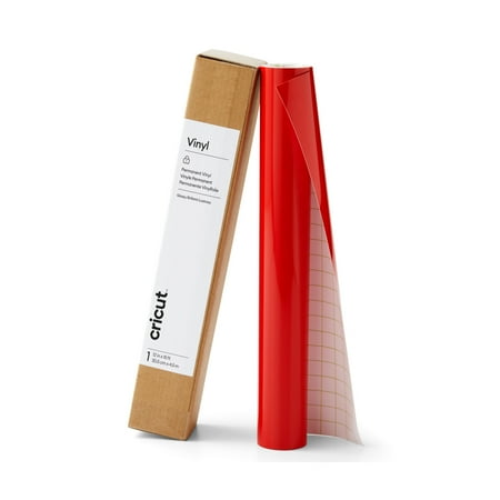 Cricut® Vinyl - Removable (15 ft), Cardinal Red