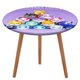 thumbnail image 1 of Aphmau cat (2)-theme Fitted Round Tablecloths Elastic Edged Table Covers Waterproof Table Cloth for Kitchen Holiday Party Tables Decor 120cm, 1 of 6