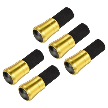 9mm Dia Foam Fishing Rod End Cup Protector 5 Pack