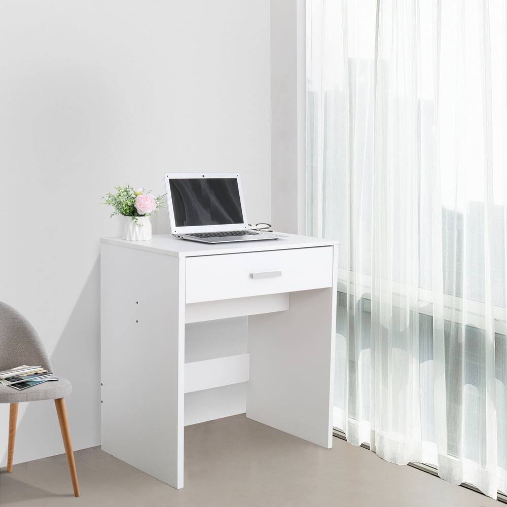 Lowestbest Make Up Table, Single Drawer Dresser with Light Cannon and Large Mirror, White, Warm Light Lowestbest Make Up Table, Single Drawer Dresser with Light Cannon and Large Mirror, White, Warm Light