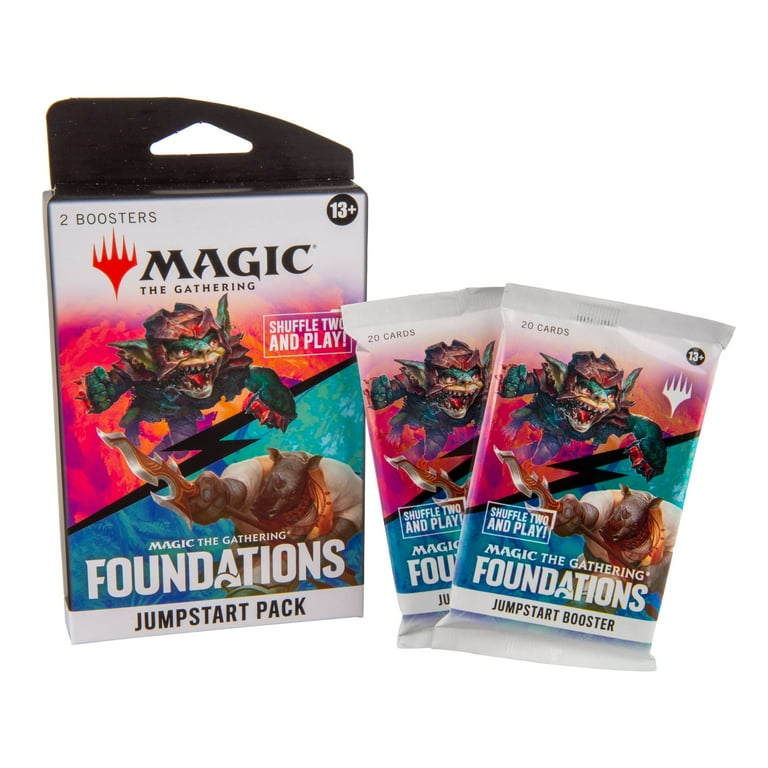 Magic: The Gathering Foundations Jumpstart 2 Pack - Walmart.com