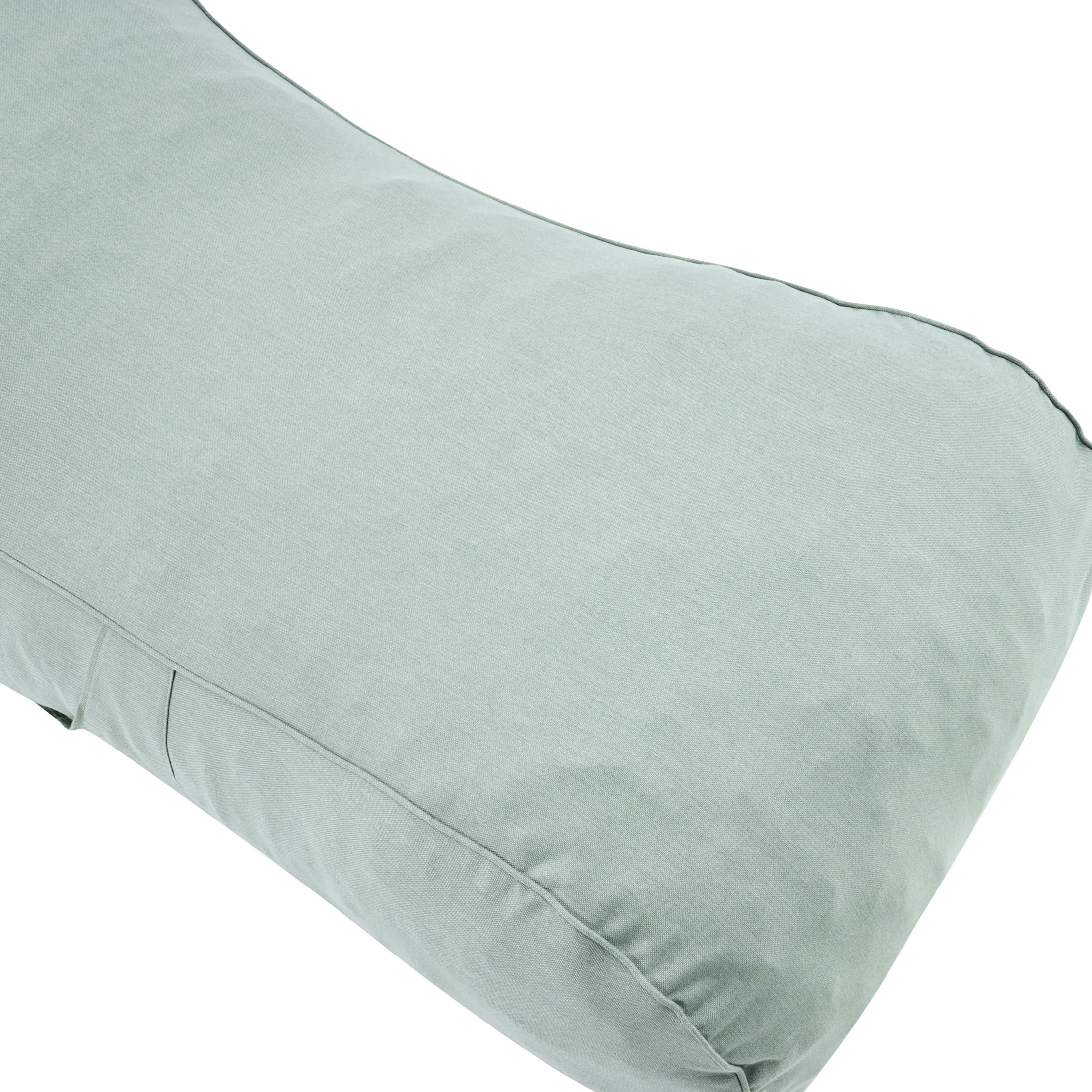 Christopher Knight Home 71" Outdoor Bean Bag Lounge Chair with Headrest Pillow, Plush Foam Fill, Mint