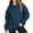 Navy, variant on Baqcunre Hoodies For Women Women'S Fleece Hoodie Loose Hoodie Drawstring Hoodie Casual Long Sleeved Top Fall Clothes Womens Sweaters Black L