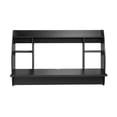 thumbnail image 3 of Prepac Floating Double Wide Desk, 3 of 6