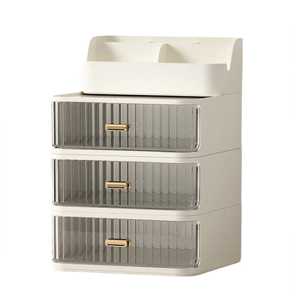 Clear Rectangular Compartments Makeup Vanity Organizer for Brushes Eyeshadow Tray Beauty Supplies Bathroom Vanity Storage Solution Home Textile Storage