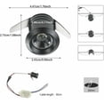 thumbnail image 2 of Low-Power Low-Heat Mini Spotlight, Ideal For Auto RV Boat, Bright White LED Light, Easy Installation Without Tools, 200 Lumens Brightness, 2 of 5