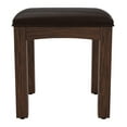 thumbnail image 4 of OSP Home Furnishings Modern Mission Bench for Vanity in Vintage Oak K/D, 4 of 7