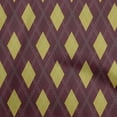 thumbnail image 1 of oneOone Rayon Olive Green Fabric Argyle Sewing Material Print Fabric By The Yard 56 Inch Wide, 1 of 4