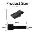 thumbnail image 5 of IZZONI 100 PCS Hook and Loop Cable Ties, Under Desk Cable Management, Self Adhesive Cable Clips Straps, Sticky-Back Cord Organizer, Wire Organizer for TV PC Laptop Ethernet Desktop, 5 of 6
