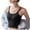 Black, variant on Women Wireless Bra With Removable Pads Solid Color Seamless Sling Comfortable Sports Lounge For Everyday Wear Light Support Yoga Sleeping