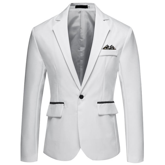 Traje de hombre entallado de un solo pecho, moda juvenil, informal, para banquete de boda, chaqueta