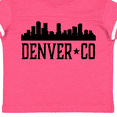 thumbnail image 4 of Inktastic Denver Colorado City Skyline Boys or Girls Toddler T-Shirt, 4 of 5