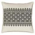 thumbnail image 2 of Surya PEN-2222P Pentas 22" Wide Square Geometric Pattern Cotton And Linen Covered, 2 of 2