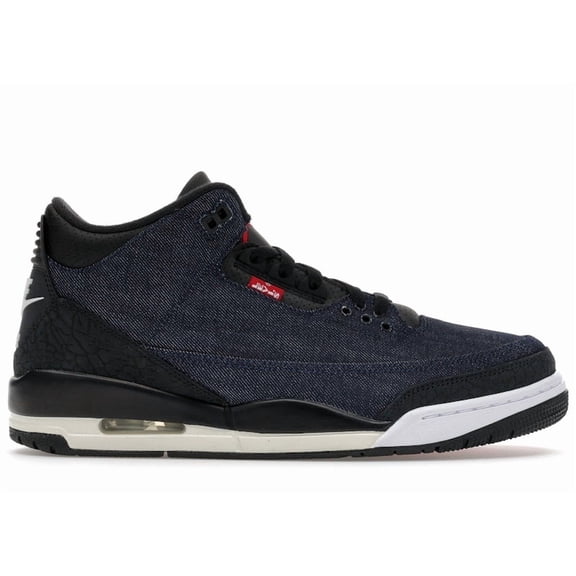 Jordan Men's 3 Retro Levi’s Indigo Shoes, from StockX