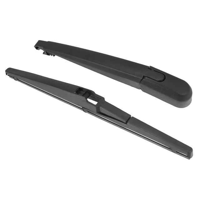 Unique Bargains Rear Windshield Wiper Blade Arm Assembly Fit for Pontiac Vibe - Pack of 2 Black