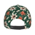 thumbnail image 6 of Naloa Original Classic Low Profile Hat Men Women Baseball Cap Dad Hat Adjustable Unconstructed Lilies Flowers Print Cap, 6 of 9