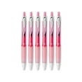thumbnail image 1 of Uni-ball Signo 207 Retractable Gel Pens, Medium Point, 0.7mm, Pink Ink, 6 Count, 1 of 1