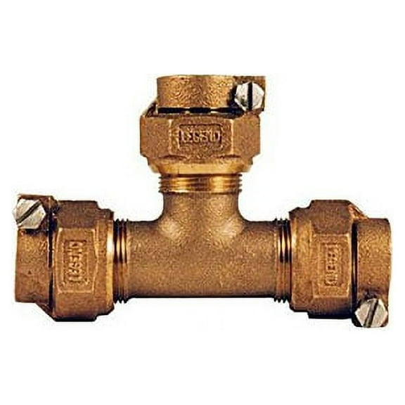 LEGEND VALVE AND FITTING INC 313-394NL 3/4"CTSxPK Water Tee