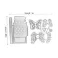 thumbnail image 2 of Tssuoun 4 Pcs/set Insect Bottle Shaped Scrapbooking Dies Decoration Making Tool Greeting Cards Embossing Portable DIY Crafting Stencils, 2 of 9