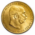 thumbnail image 2 of Austria Gold 100 Coronas Coin BU (Random), 2 of 3