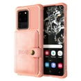 thumbnail image 2 of Mantto Back Folio Cover for Samsung Galaxy S20 Plus Wallet Case, [ S20 Plus/ + ] PU Leather Kickstand Credit Card Holder Slots Case, Magnetic Absorption Durable Shockproof Cover, Rosegold, 2 of 7