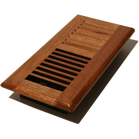 Louvered Register - Decor Grates Louver Wood Floor Register