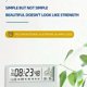 thumbnail image 3 of 1pc Creative Gift, Nightlight Digital Alarm Clock, Silent Intelligent LCD Electronic Clock, Silent Sleep Humidity Clock Charging, 3 of 5
