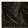 thumbnail image 4 of Soimoi Black Poly Georgette Fabric Leaves & Grandiflora Roses Floral Decor Fabric Printed Yard 52 Inch Wide, 4 of 5
