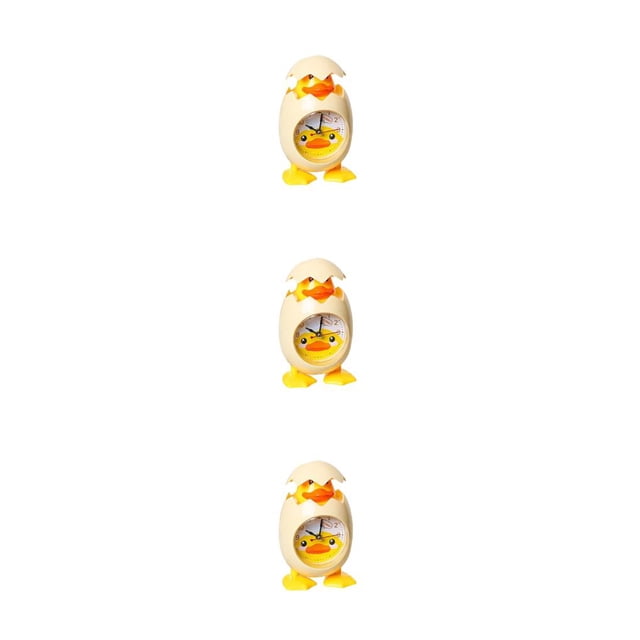 Toystoory Despertador de cáscara de huevo Relojes de cabecera de moda Mini adornos de reloj para Type3 NO3