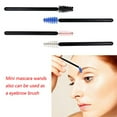 thumbnail image 5 of 200 Pack Mascara Wands Mini Disposable Eyelash Brushes for Extensions Eye Lash Wand Brow Brush Makeup Tool Bulk, 4 Colors, 5 of 5