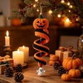 thumbnail image 4 of Amigurumi Crochet Kit Halloween Pumpkin Ghost Ornament Handmade Craft Supplies For Beginner DIY Decor, 4 of 5