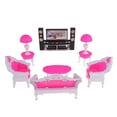 thumbnail image 1 of s de plástico en miniatura para de 7 piezas, auxiliar, sofá, lámpara de , TV Yotijar Dollhouse End Table, 1 of 10