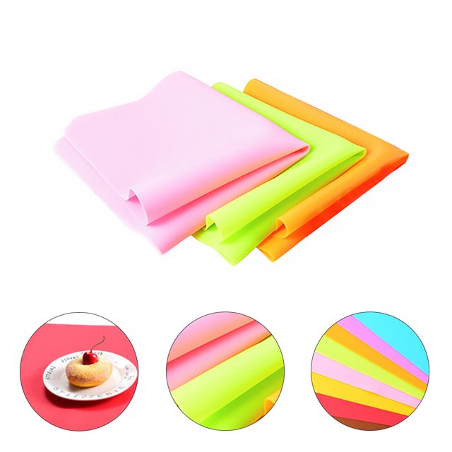 Mobutofu Heat Resistant Baking Mat 3Pcs Silicone for Kids and Families in Home and Restaurant