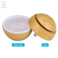 thumbnail image 4 of Gustave 130ml LED Cool Mist Humidifier Aromatherapy Essential Oil Diffuser Color Change Ultrasonic Wood Grain for Office Home Bedroom Car, 4 of 10