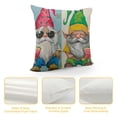 thumbnail image 4 of Chilfamy Summer Pillow Covers Gnomes Popsicle Ice Cream Hello Sweet Summer Vibes Pillows Decorative Throw Pillows Summer Decorations Farmhouse Decor Cushion Case for Sofa Couch 24x24in, 4 of 5